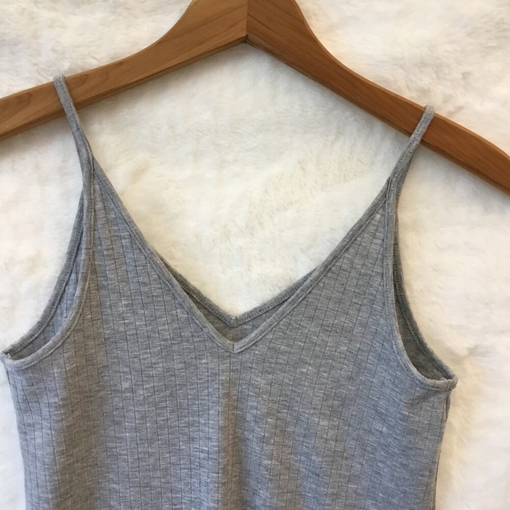 LOFT Gray Double V Cami - Picture 9 of 9